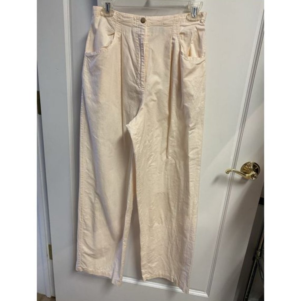 Ann Taylor, linen pants, size 8